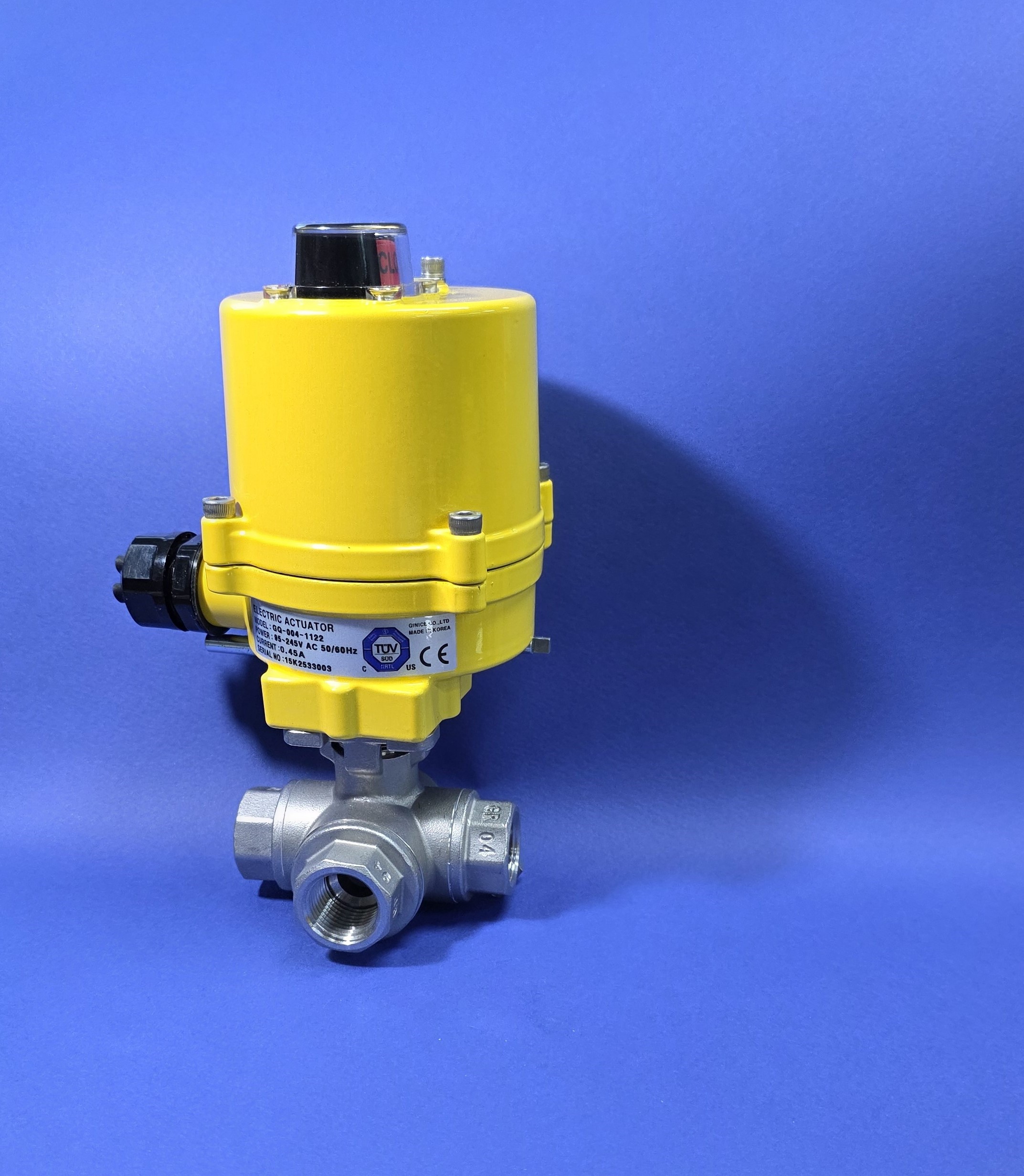 ELECTRIC ACTUATED VALVES (3방 볼밸브 나사형)