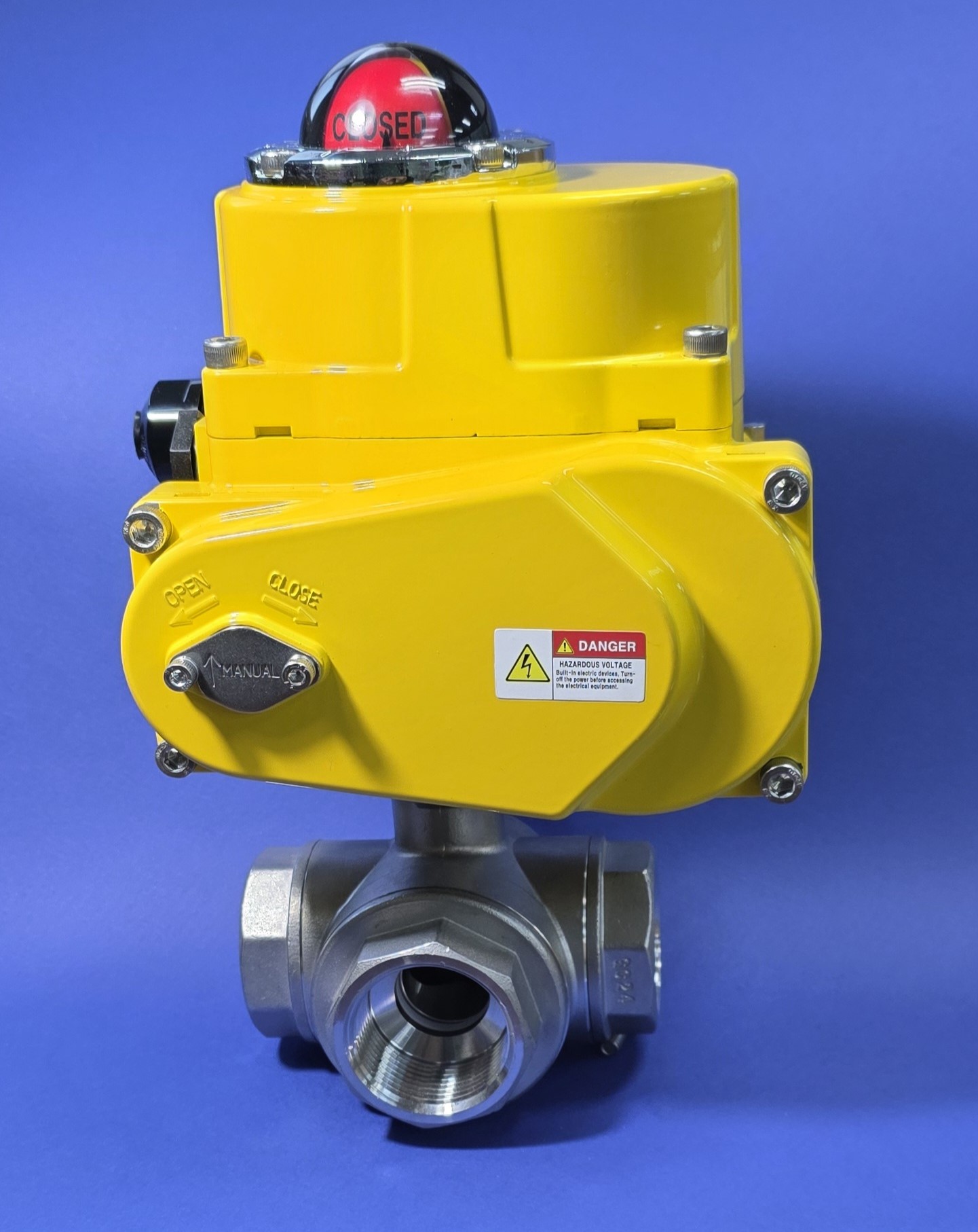 ELECTRIC ACTUATED VALVES (3방 볼밸브 나사형)