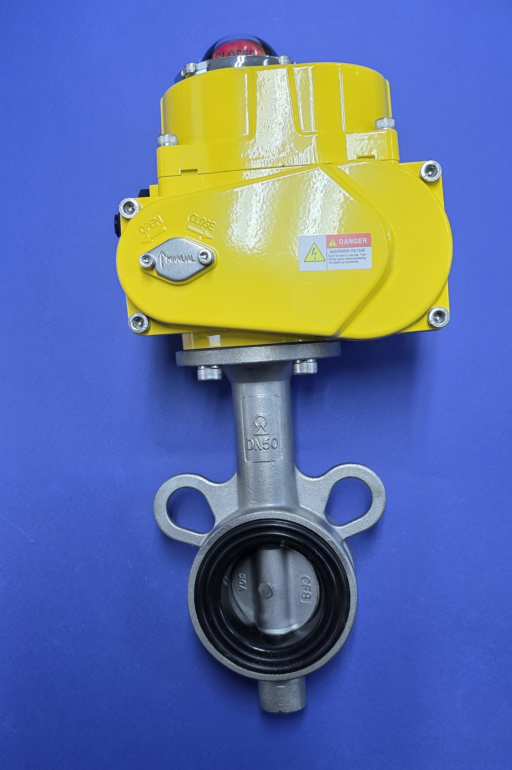 ELECTRIC BUTTERFLY VALVES (2방 버터플라이밸브 SUS)