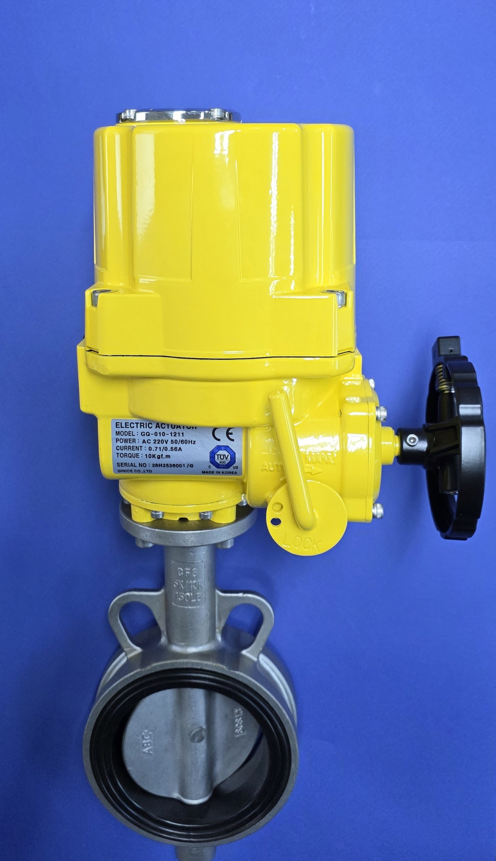 ELECTRIC BUTTERFLY VALVES (2방 버터플라이밸브 SUS)