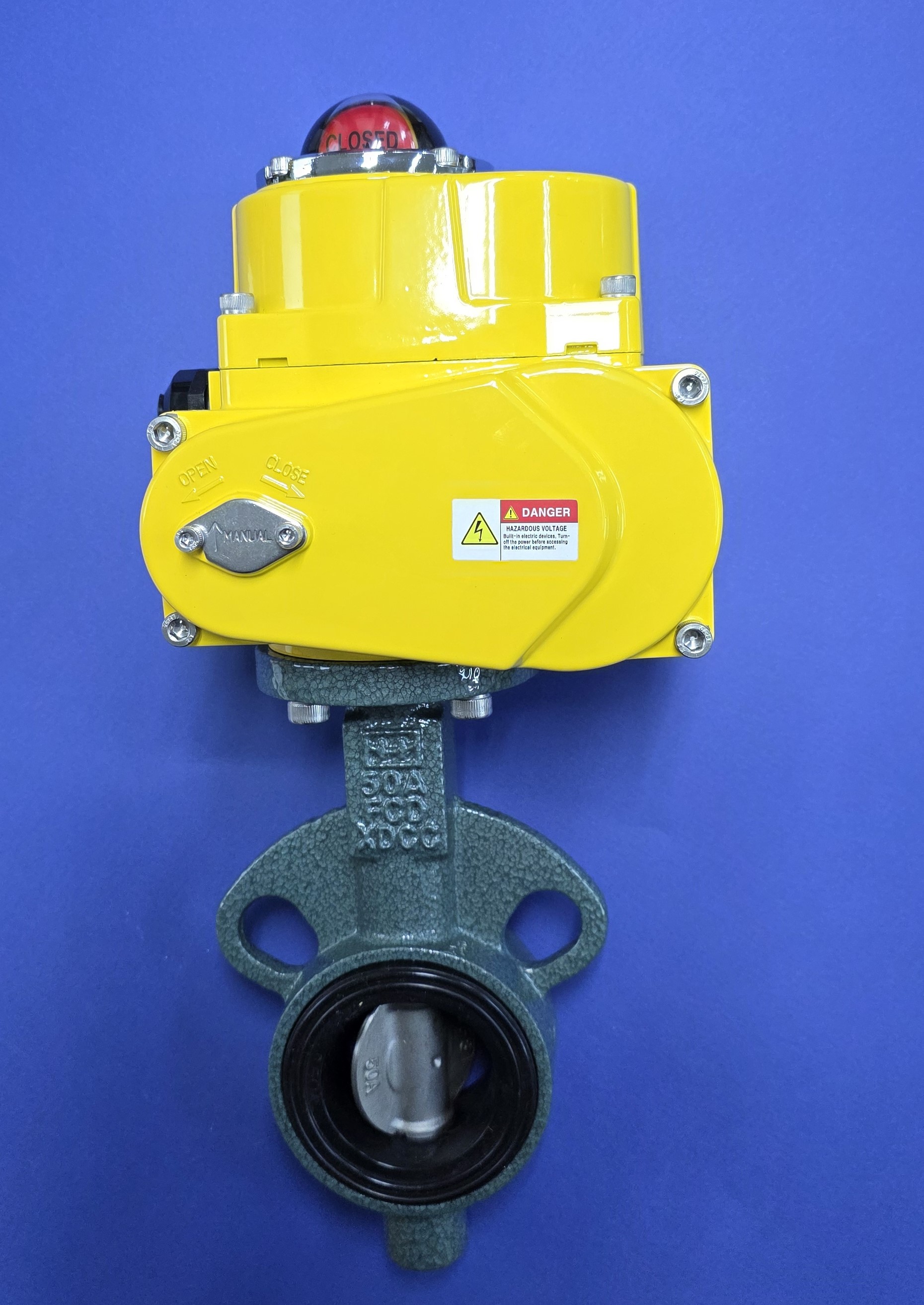 ELECTRIC BUTTERFLY VALVES (2방 버터플라이밸브 주철)