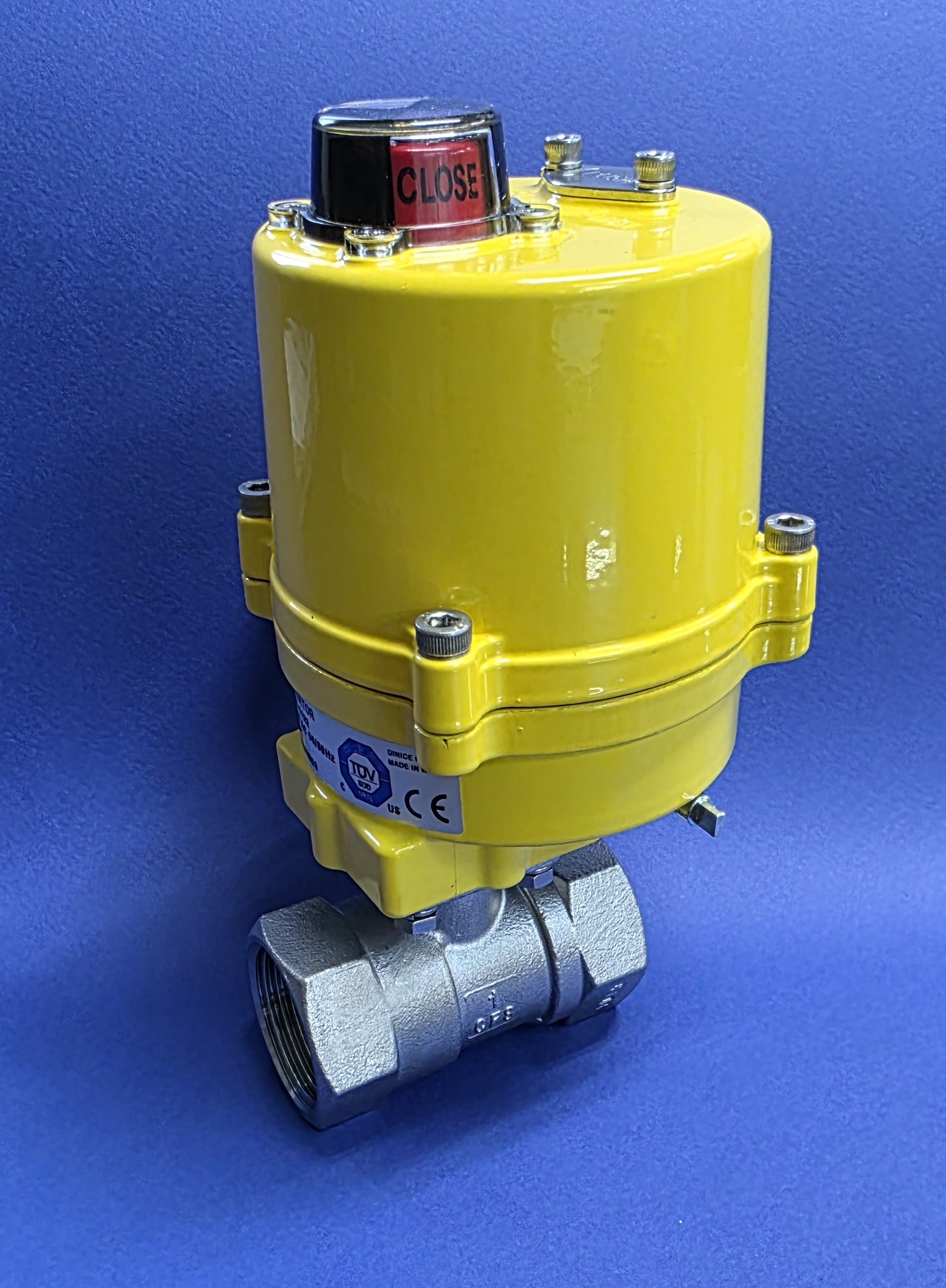 ELECTRIC ACTUATED VALVES (2방 볼밸브 1PIECE 나사형)