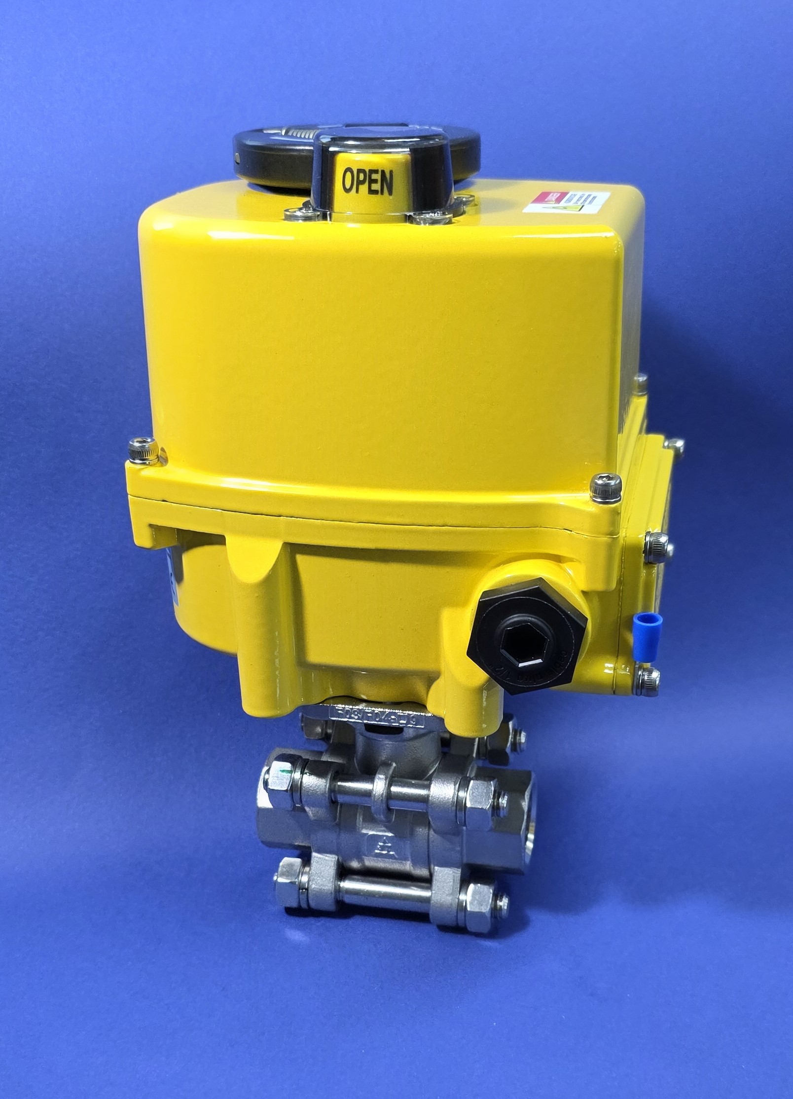 ELECTRIC ACTUATED VALVES (2방 볼밸브 3PIECE 나사형)