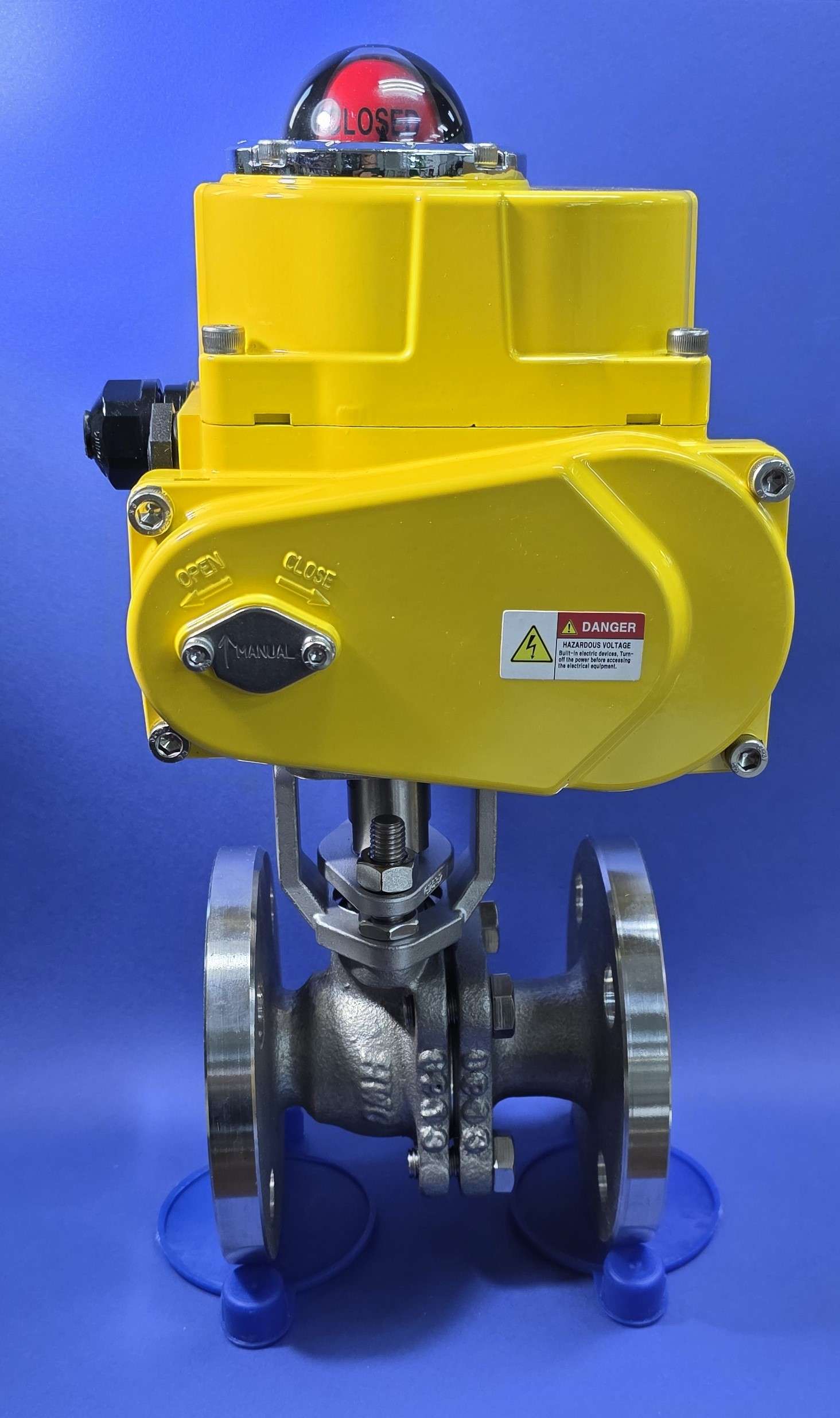 ELECTRIC ACTUATED VALVES (2방 볼밸브 플렌지형)