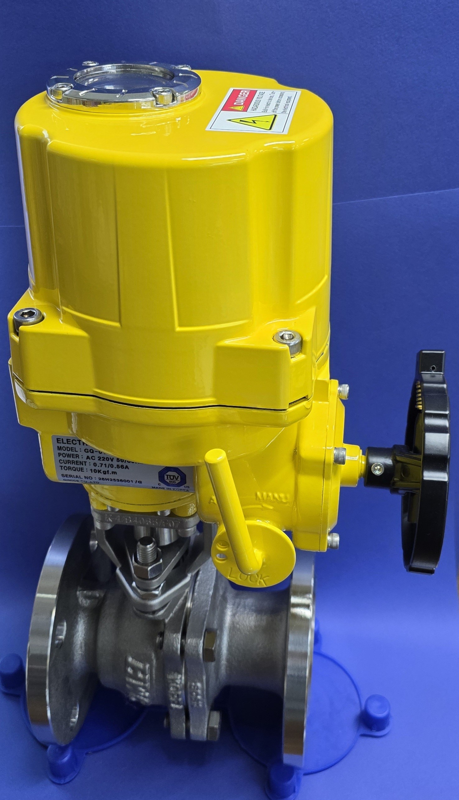 ELECTRIC ACTUATED VALVES (2방 볼밸브 플렌지형)