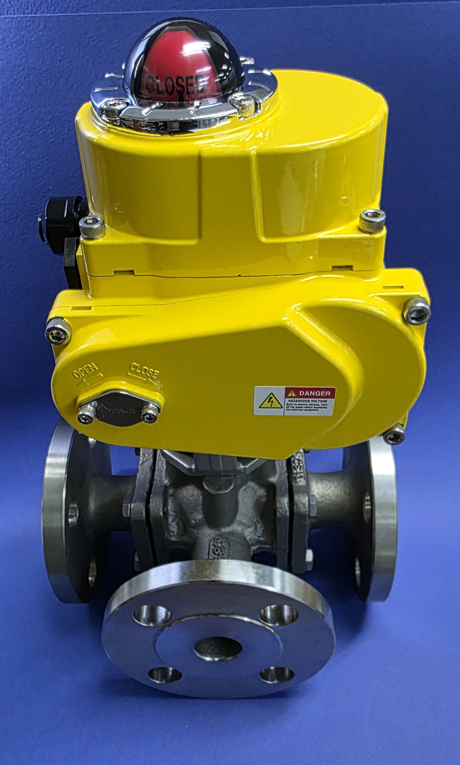 ELECTRIC ACTUATED VALVES (3방 볼밸브 플렌지형)